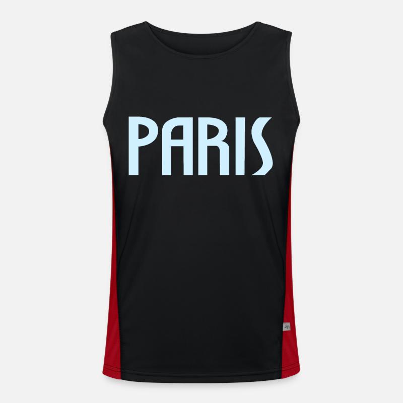 Paris Débardeur respirant contrasté Homme 
