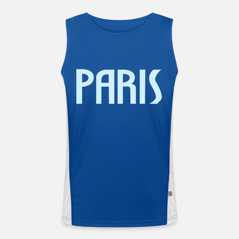Paris Débardeur respirant contrasté Homme 