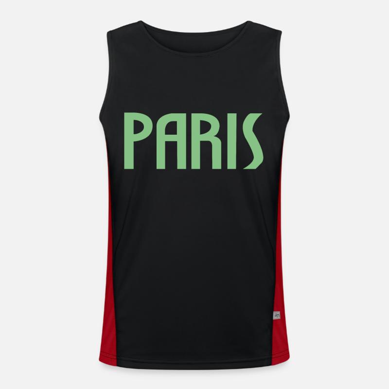 Paris Débardeur respirant contrasté Homme 