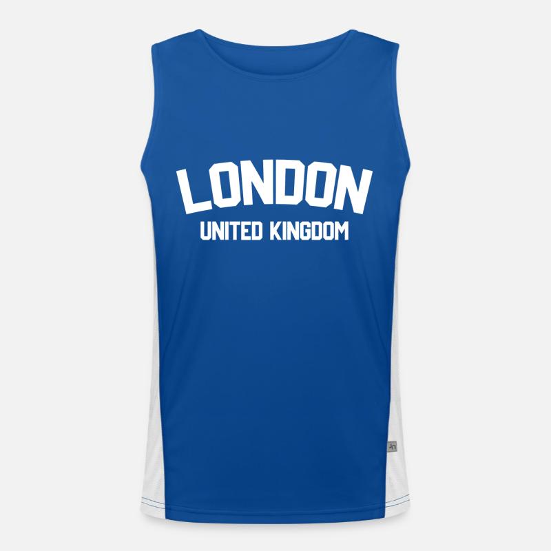 Londres, Royaume-Uni Débardeur respirant contrasté Homme 