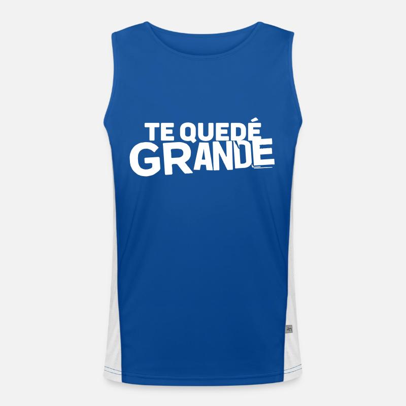 you fit big Men's Functional Contrast Tank Top 