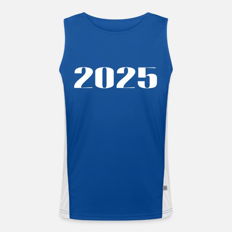 2025 - Gift born in 2025 Men's Functional Contrast Tank Top 