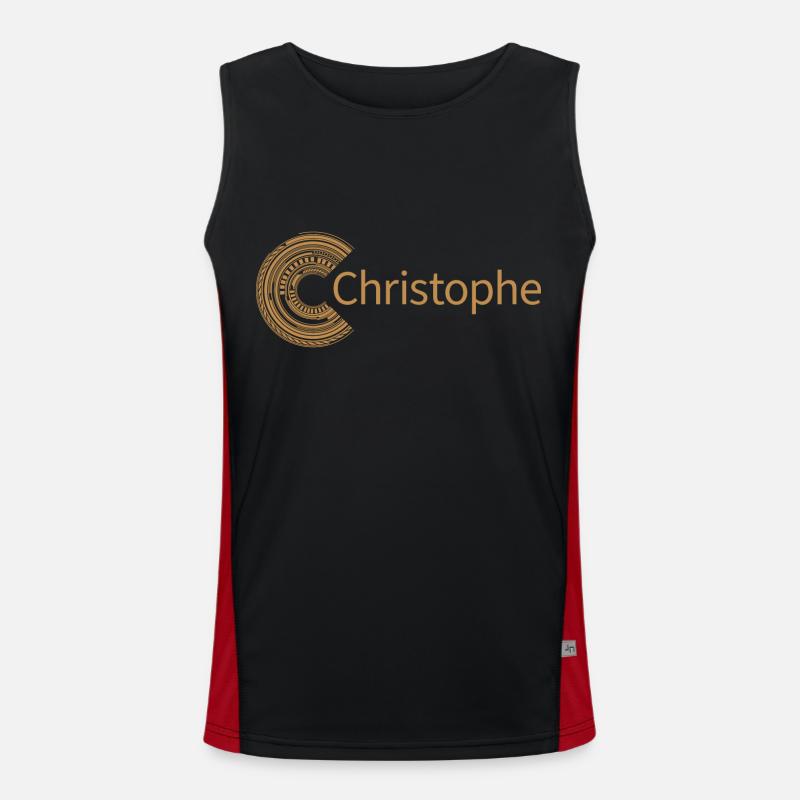 Pour Christophe Débardeur respirant contrasté Homme 