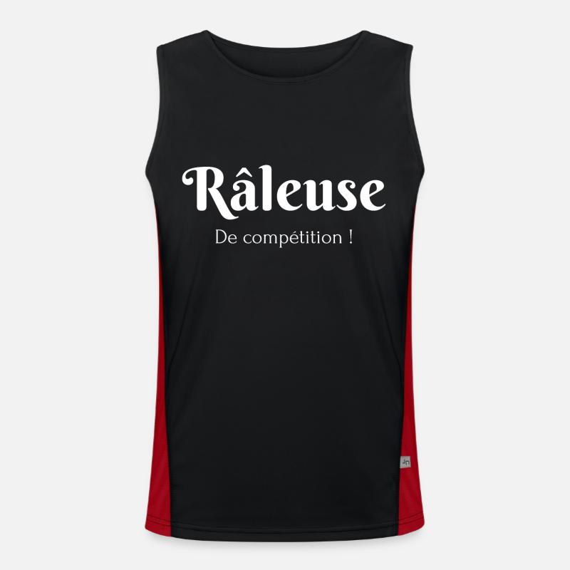 Râleuse de compétition Débardeur respirant contrasté Homme 