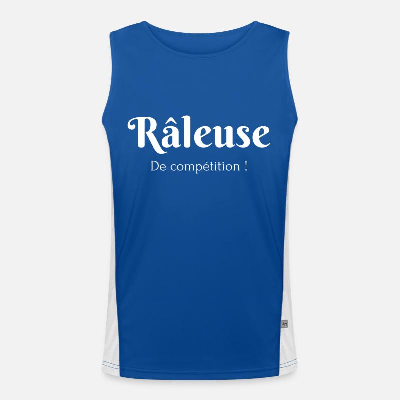 Râleuse de compétition Débardeur respirant contrasté Homme 