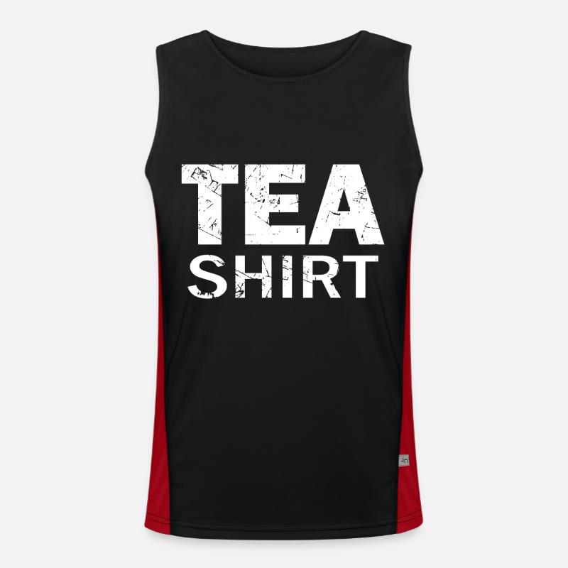 Tee-Hemd Funktionelles Kontrast-Tank Top für Männer 