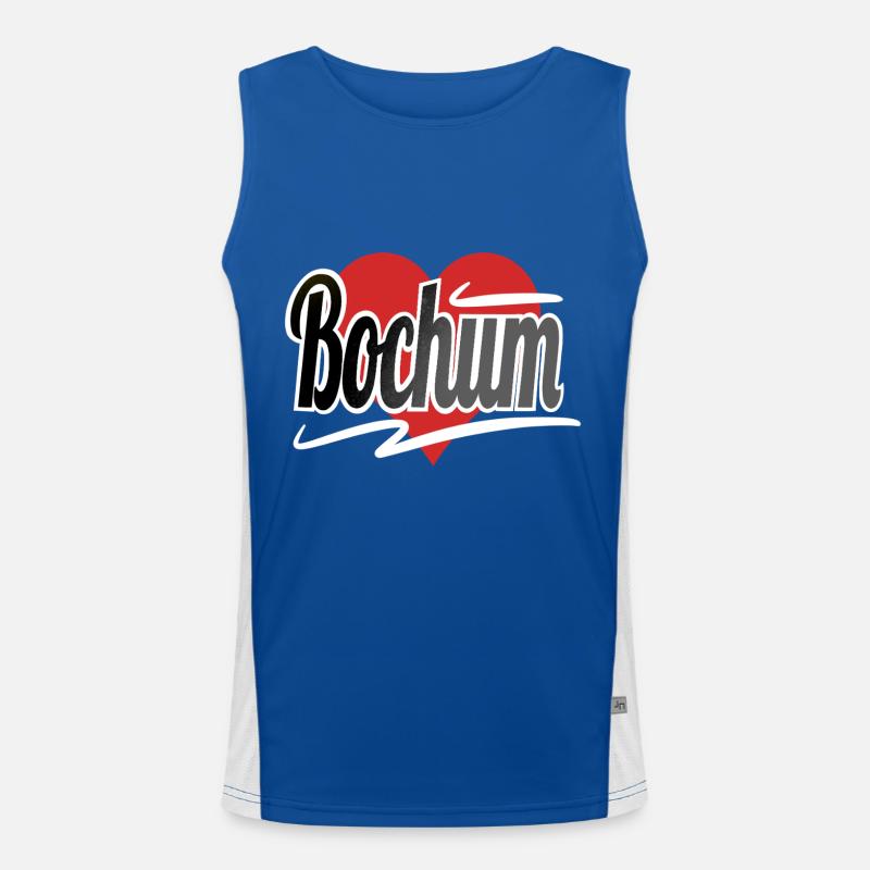 Bochum Men's Functional Contrast Tank Top 