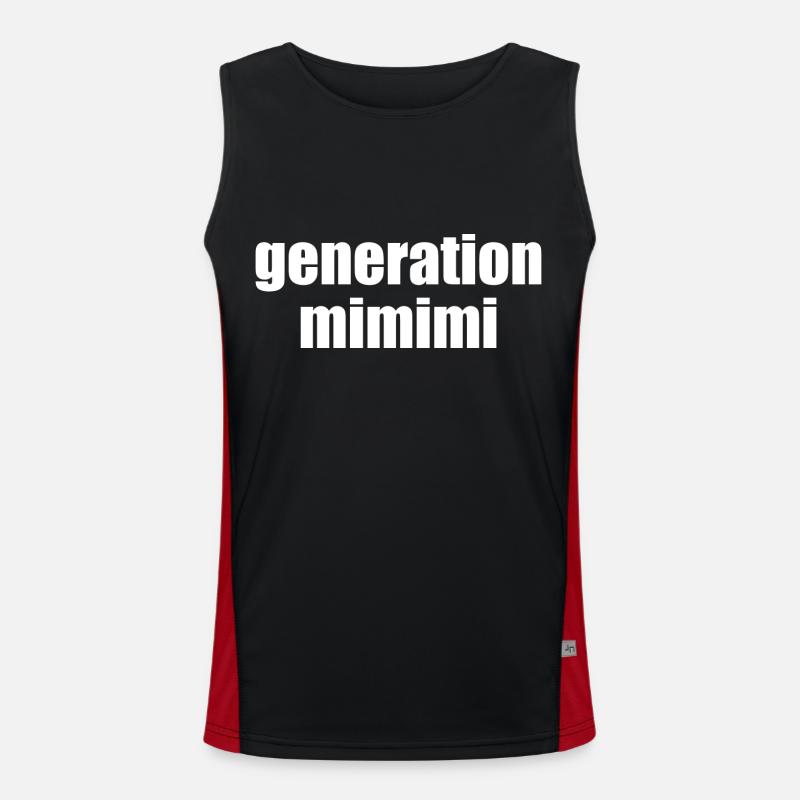 Generation Mimi Men's Functional Contrast Tank Top 