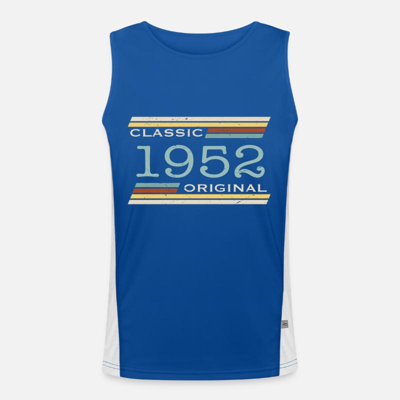 Vintage 1952, Classic, Original Men's Functional Contrast Tank Top 