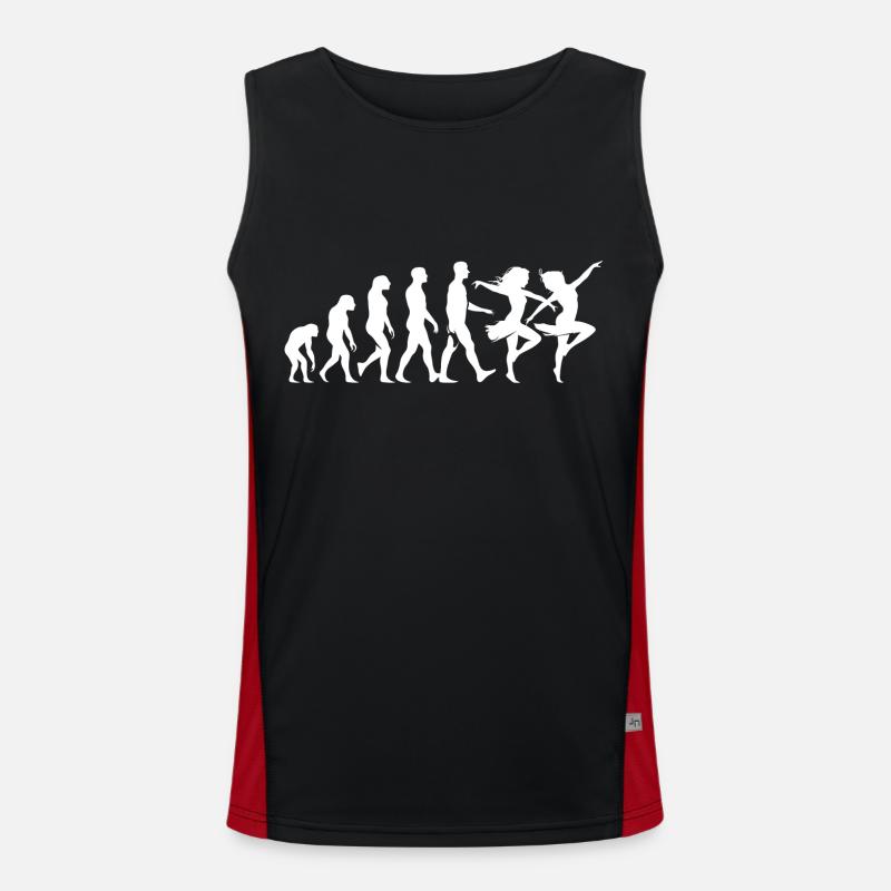 Cadeau de danse Zouk Débardeur respirant contrasté Homme 