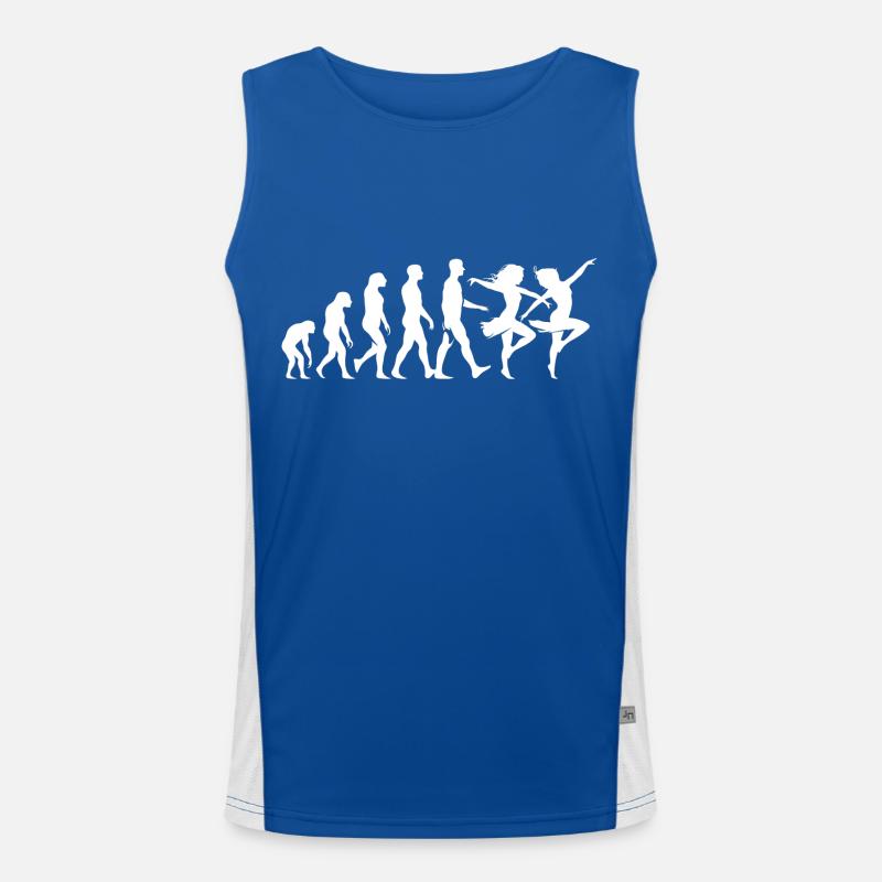 Zouk-Tanz-Geschenk Funktionelles Kontrast-Tank Top für Männer 