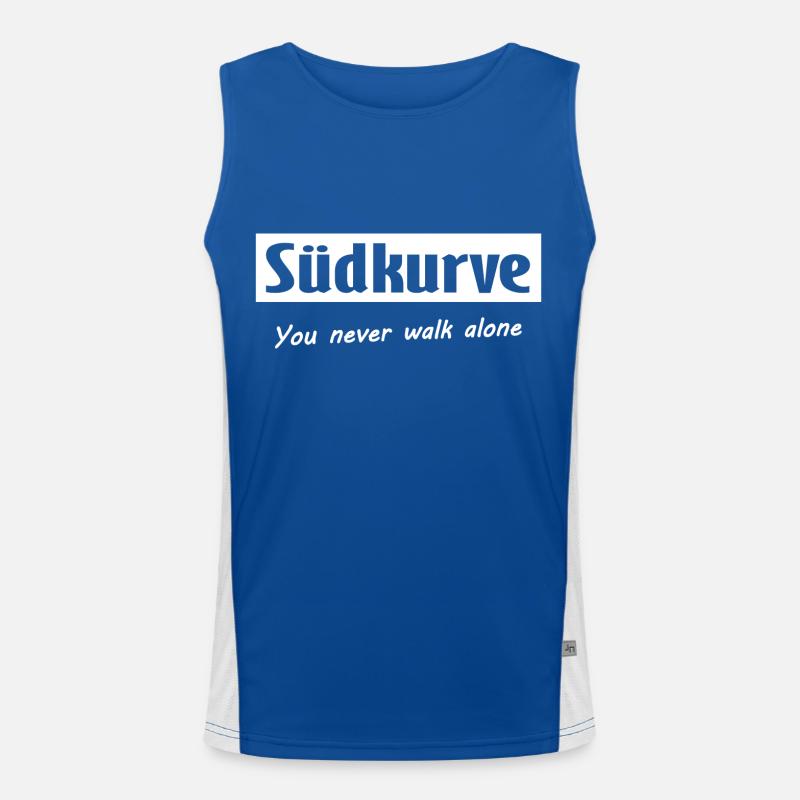 Fans de la Südkurve Débardeur respirant contrasté Homme 