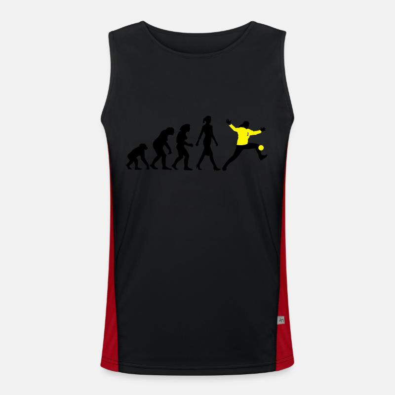 Evolution Handball Torhueterin Funktionelles Kontrast-Tank Top für Männer 
