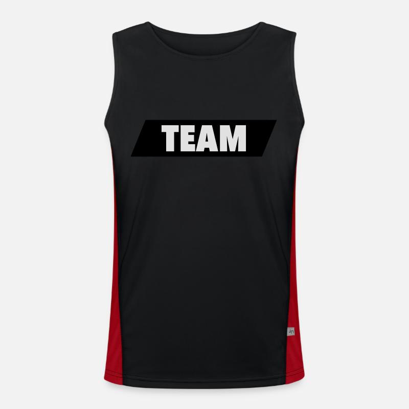 Team Men's Functional Contrast Tank Top 