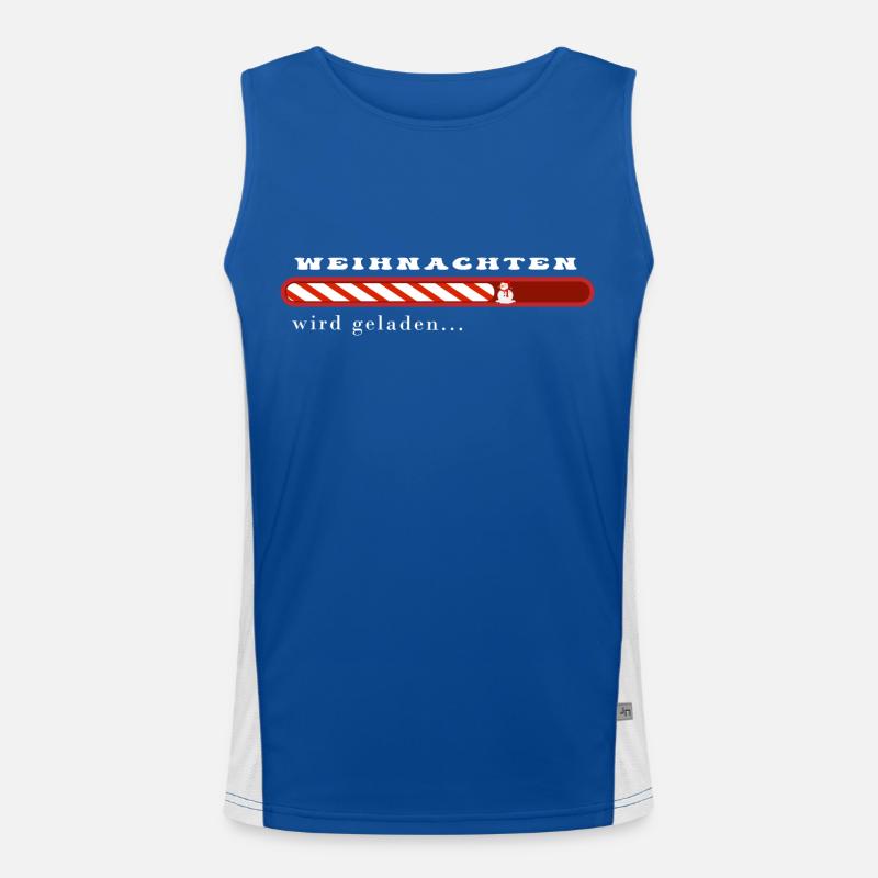 WIRD GELADEN Débardeur respirant contrasté Homme 