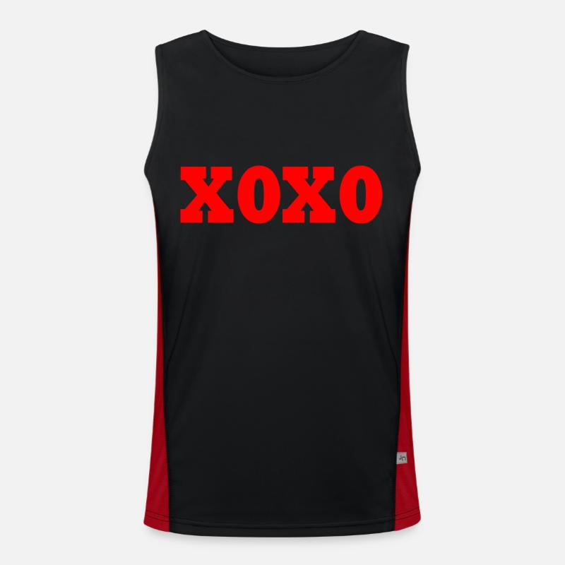 Xoxo Men's Functional Contrast Tank Top 