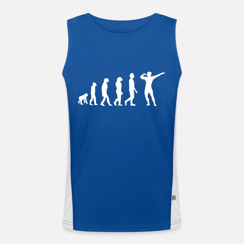 Bodybuilding Evolution Funktionelles Kontrast-Tank Top für Männer 