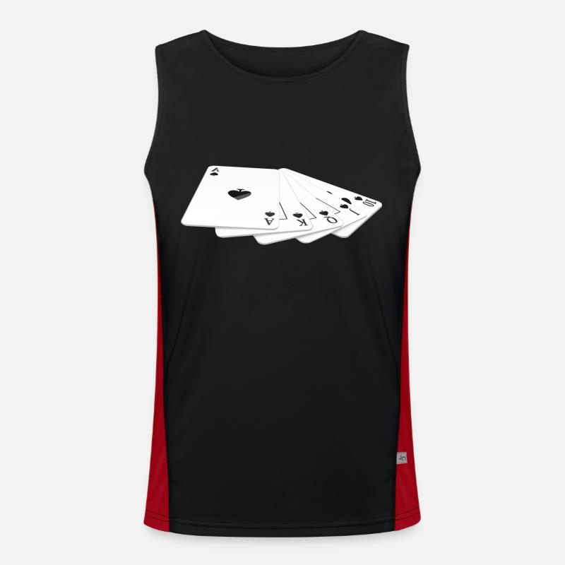 Boardgame Chess Backgammon Game Night Men's Functional Contrast Tank Top 