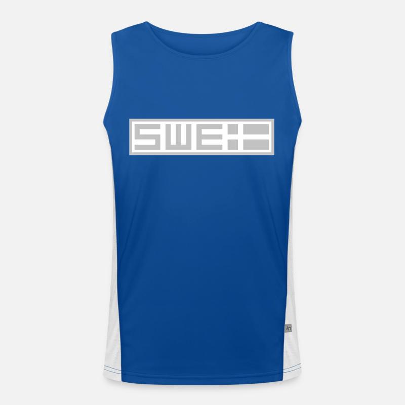 Swedish tactical Men's Functional Contrast Tank Top 