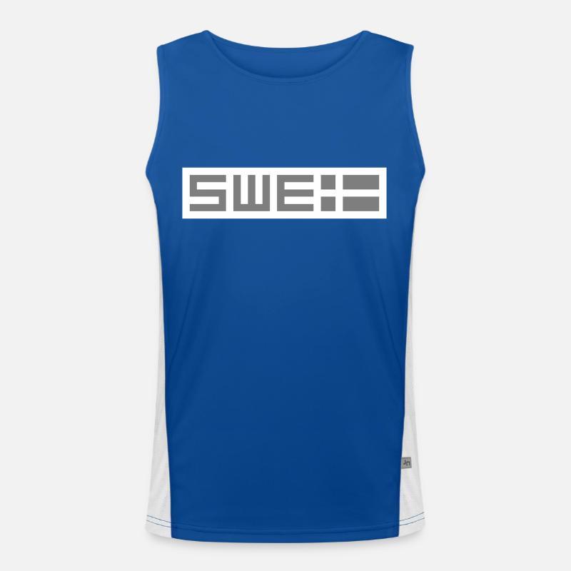 Swedish tactical Men's Functional Contrast Tank Top 
