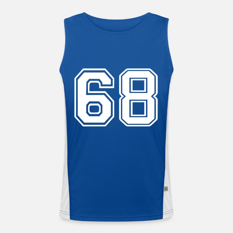 68 Men's Functional Contrast Tank Top 