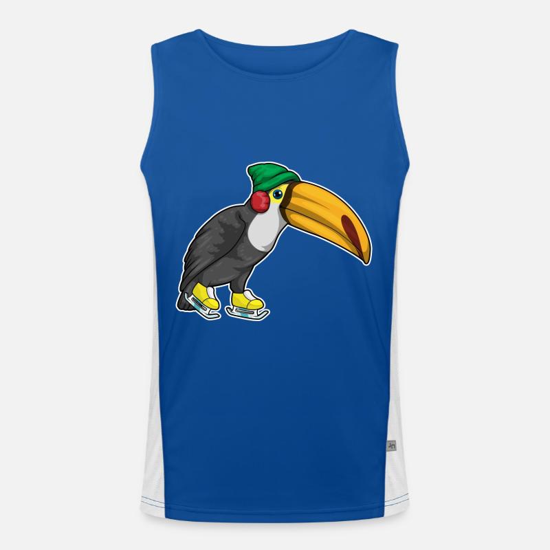 Toucan patins à glace Débardeur respirant contrasté Homme 