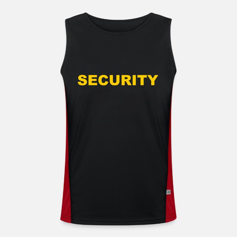 Sécurité - Service de sécurité - Videur Débardeur respirant contrasté Homme 
