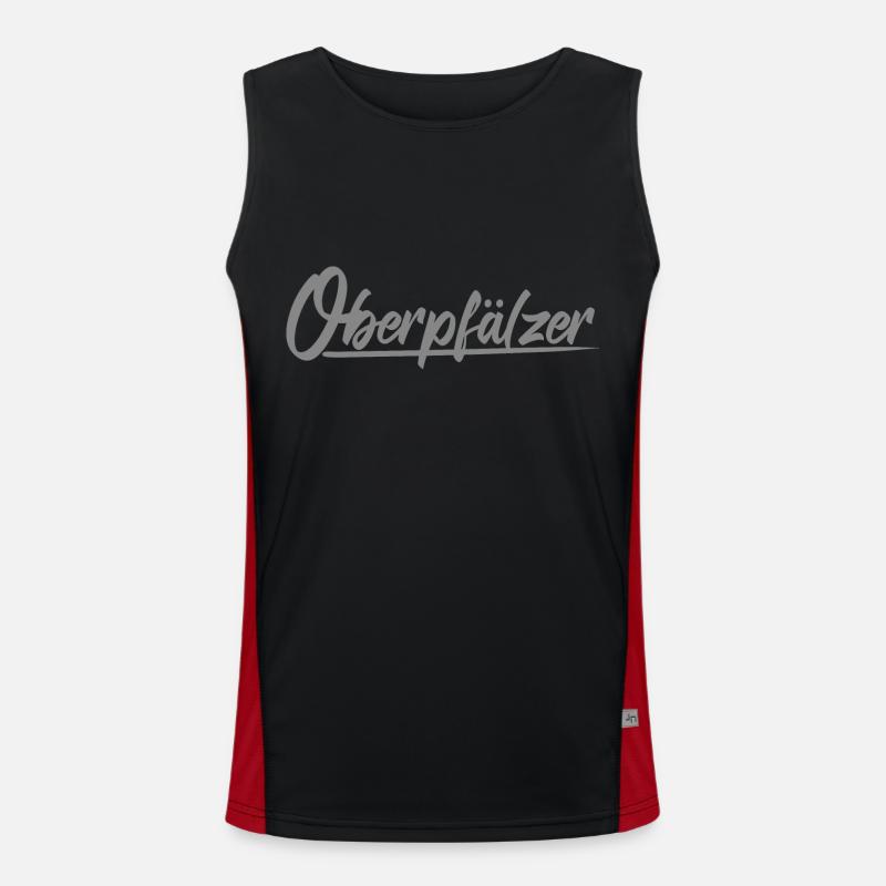 Cooles Oberpfälzer Motiv Shirt Pullover Spruch Funktionelles Kontrast-Tank Top für Männer 