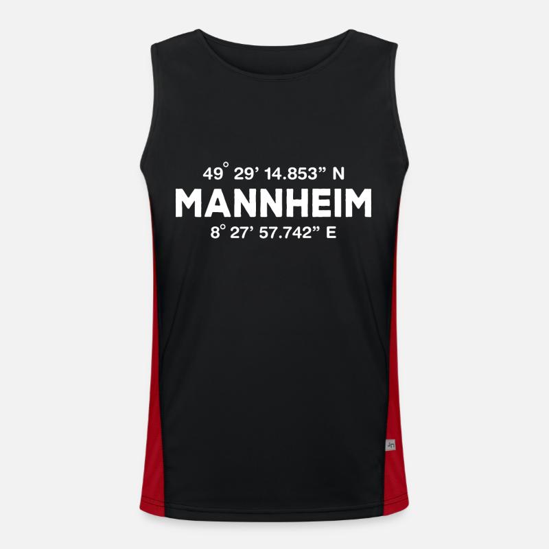 Mannheim Monnem Débardeur respirant contrasté Homme 
