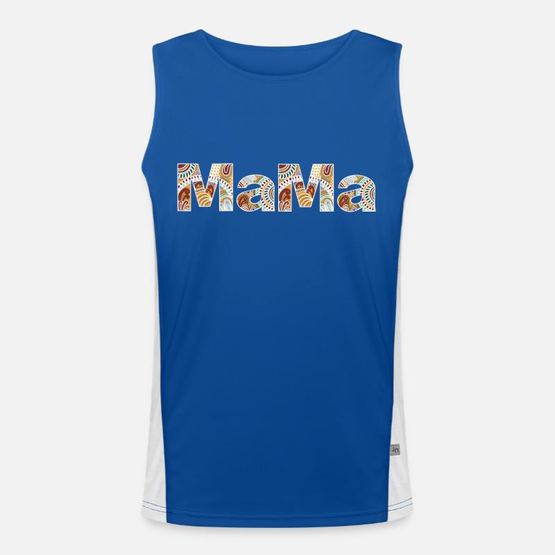 Mandala Mama Débardeur respirant contrasté Homme 
