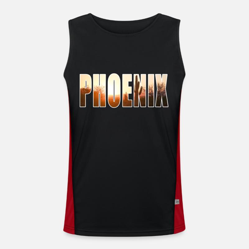 Phoenix Men's Functional Contrast Tank Top 