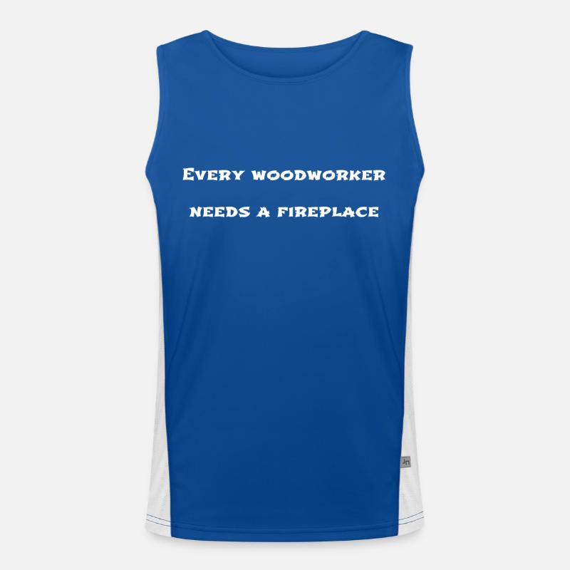 Axes Birthday Present Blogger Men's Functional Contrast Tank Top 