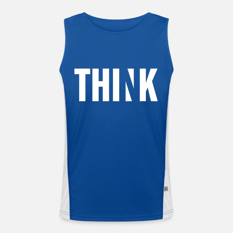 Think Men's Functional Contrast Tank Top 