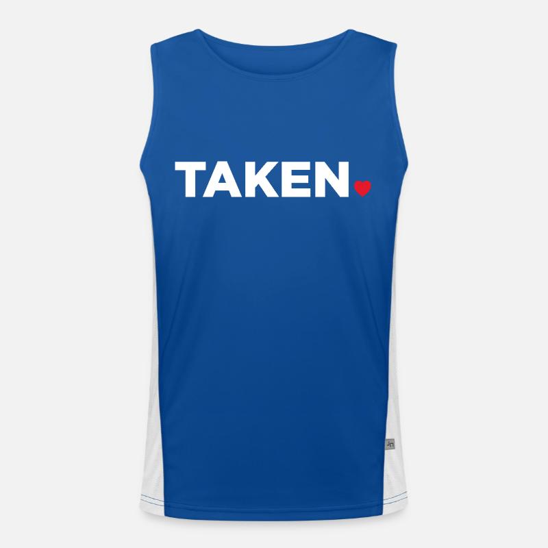 Genommen Funktionelles Kontrast-Tank Top für Männer 