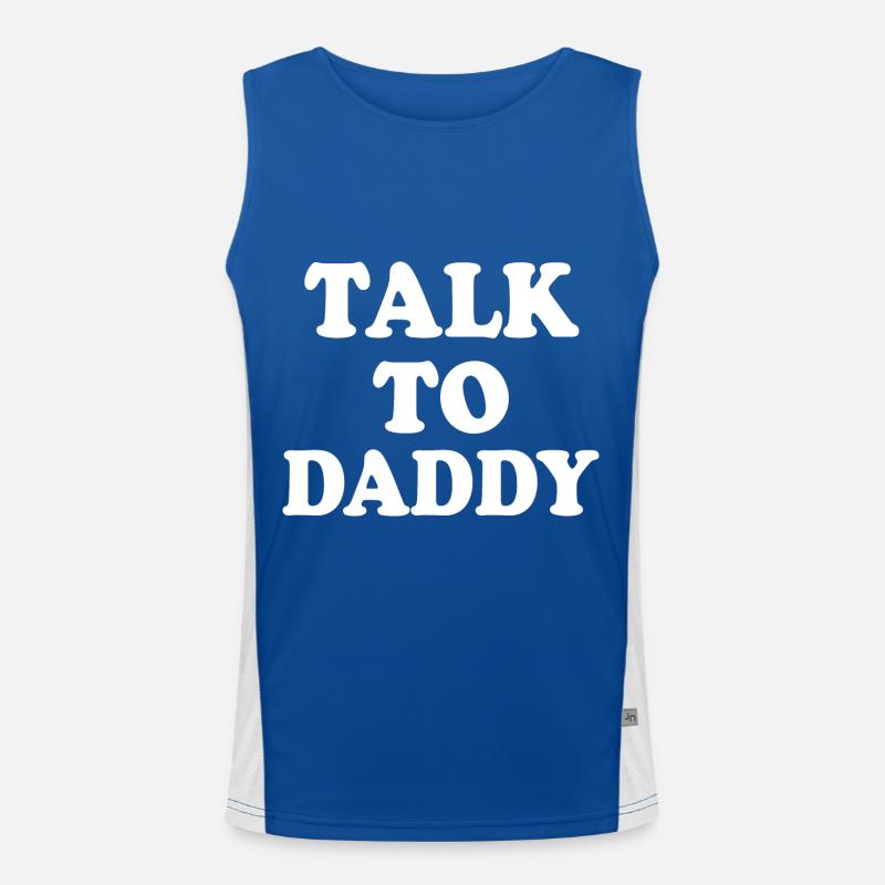 Talk to daddy Débardeur respirant contrasté Homme 