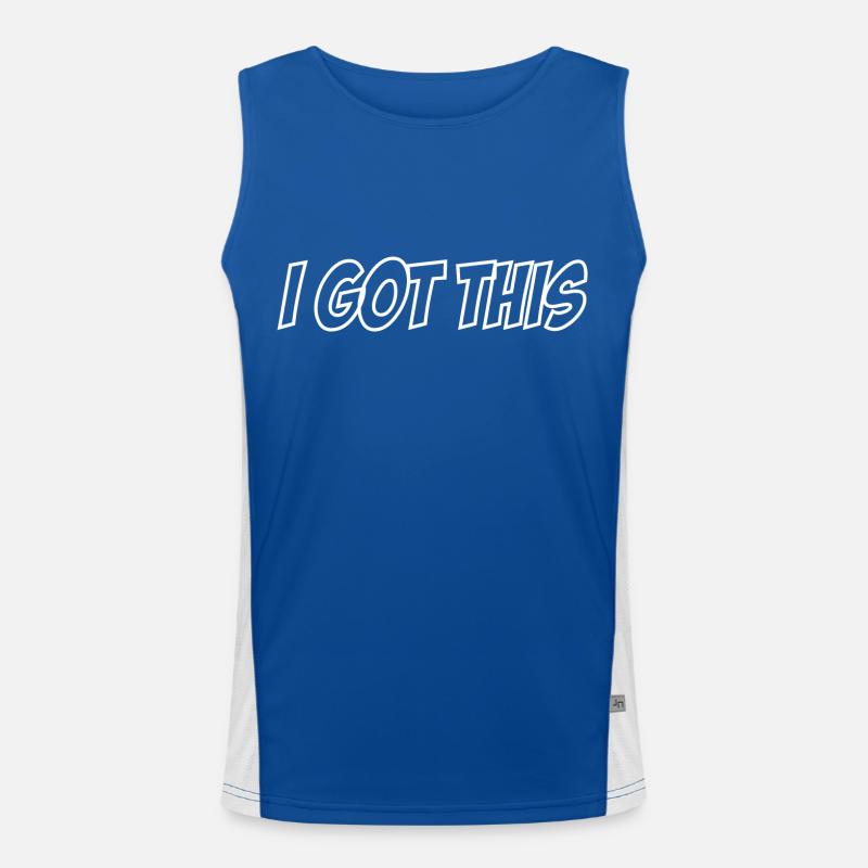 J’ai compris Débardeur respirant contrasté Homme 