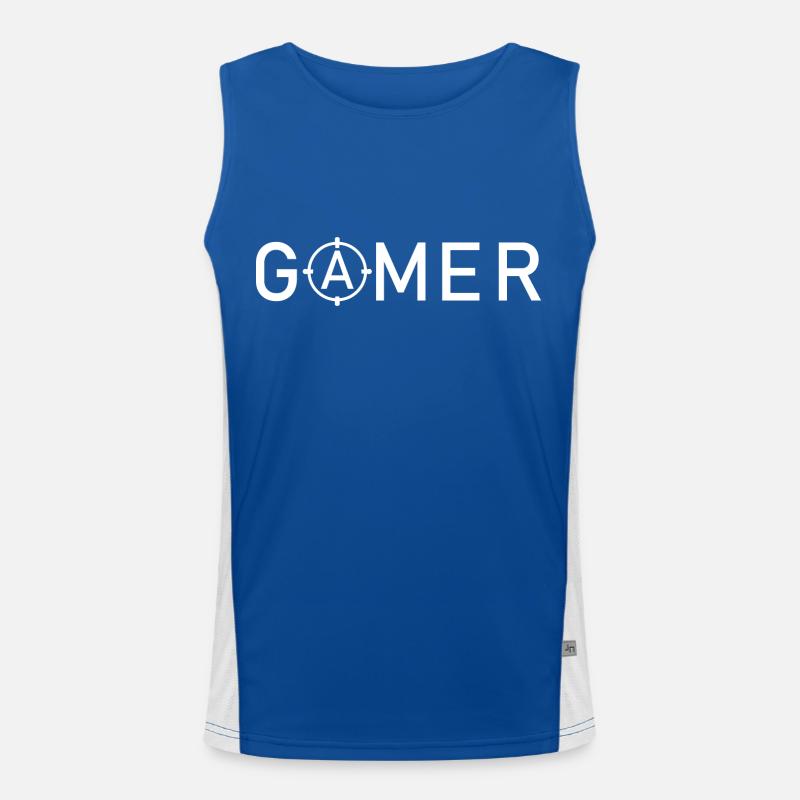 Jeu PC de jeu Débardeur respirant contrasté Homme 
