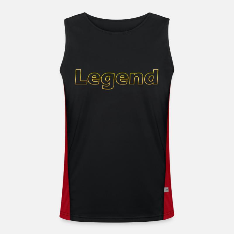 Legend Gift Men's Functional Contrast Tank Top 