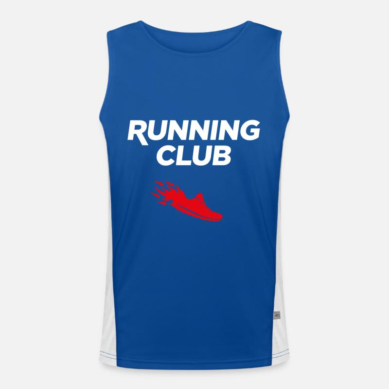 Running Club Men's Functional Contrast Tank Top 