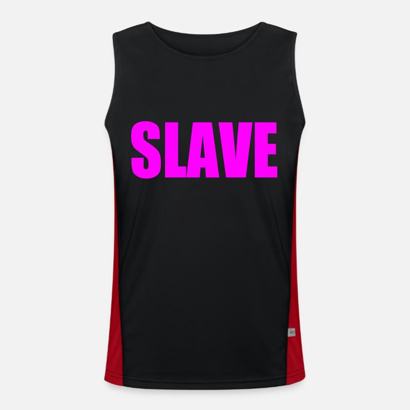 Slave Funktionelles Kontrast-Tank Top für Männer 