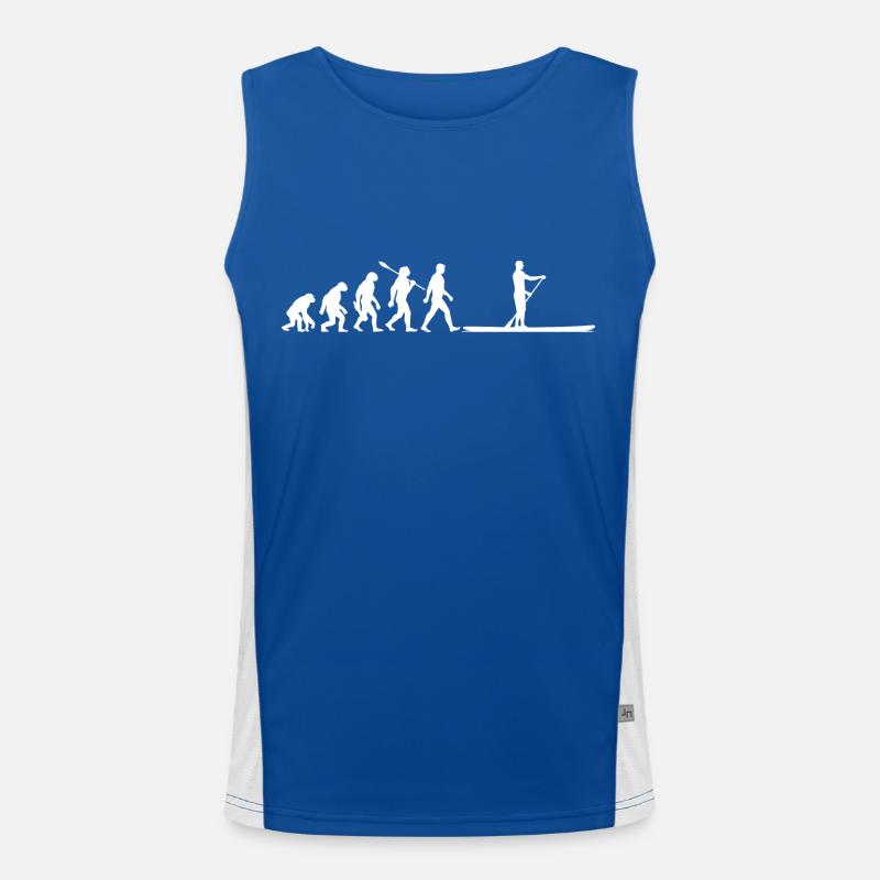 Evolution - SUP - Stand up paddeln Funktionelles Kontrast-Tank Top für Männer 