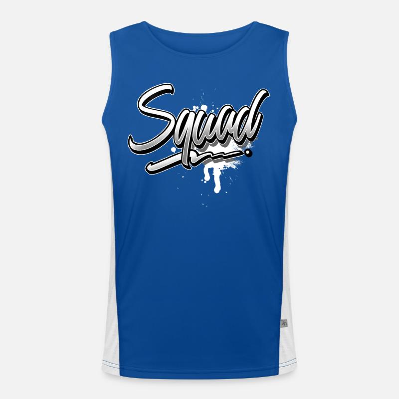 Squad Men's Functional Contrast Tank Top 