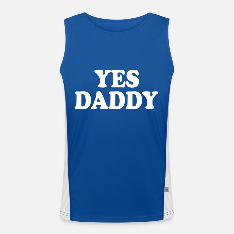Yes daddy Débardeur respirant contrasté Homme 