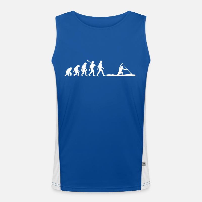 Evolution - Canadians - Canoeing - Competition Men's Functional Contrast Tank Top 