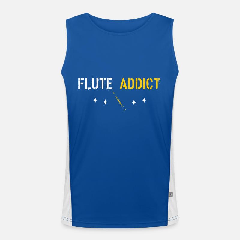 Flûte addict Débardeur respirant contrasté Homme 