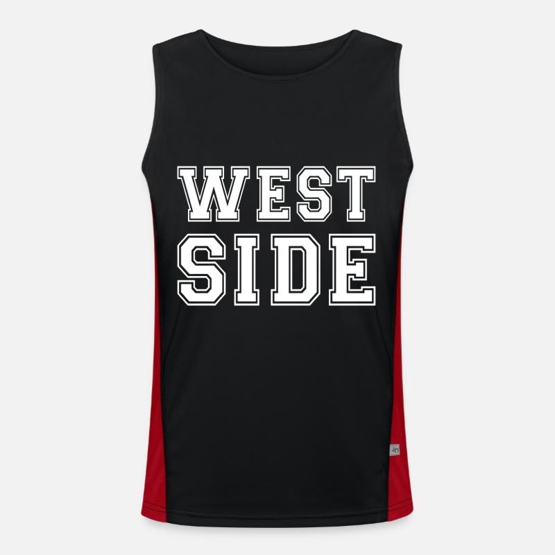 Côté ouest Débardeur respirant contrasté Homme 