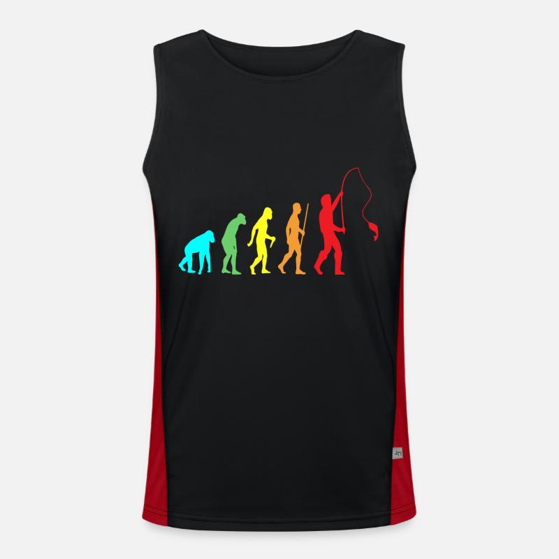 Évolution des pêcheurs Débardeur respirant contrasté Homme 