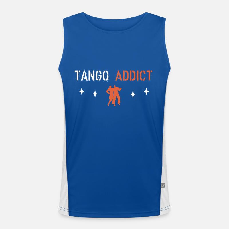 Tango Addict Men's Functional Contrast Tank Top 