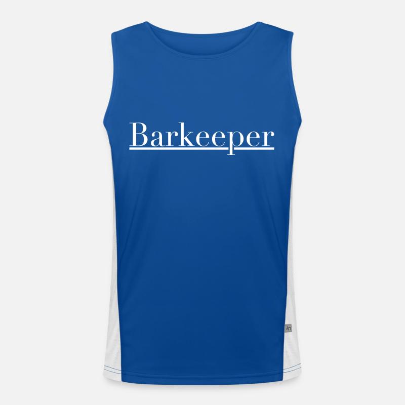 Bartender Men's Functional Contrast Tank Top 