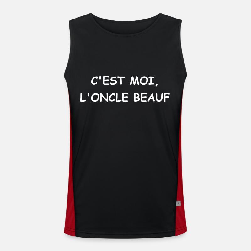 Oncle beauf Débardeur respirant contrasté Homme 